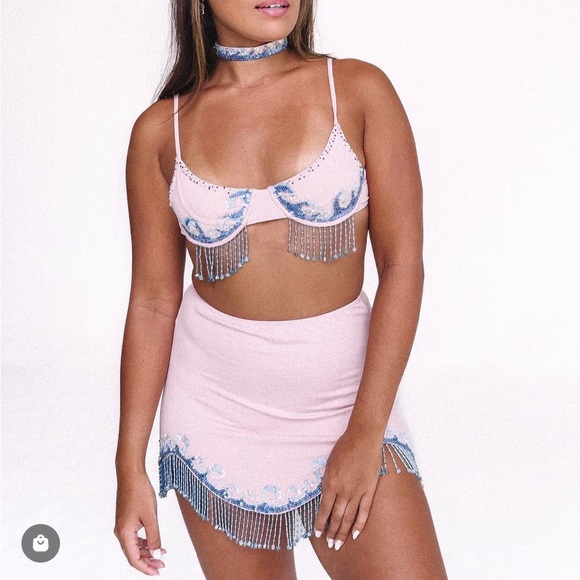 Her Pony the Label Other - Her Pony the Label Pink Waves Festival Set